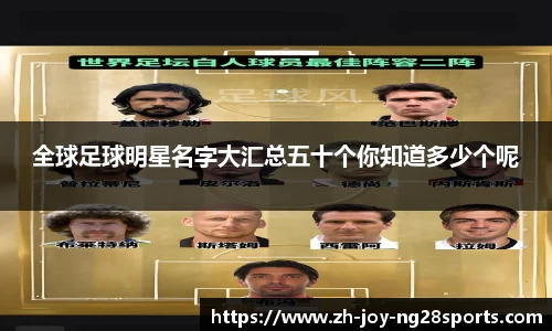 全球足球明星名字大汇总五十个你知道多少个呢